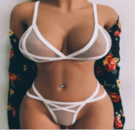 Flirting, flirting, uniform suit, coquettish underwear girl - Image 2