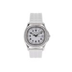 PATEK PHILIPPE AQUANAUT QUARTZ STEEL WHITE DIAL 5067A-011