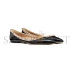 VALENTINO PATENT ROCKSTUD BALLET FLAT 5W2S0403VNW_N91 - Image 3