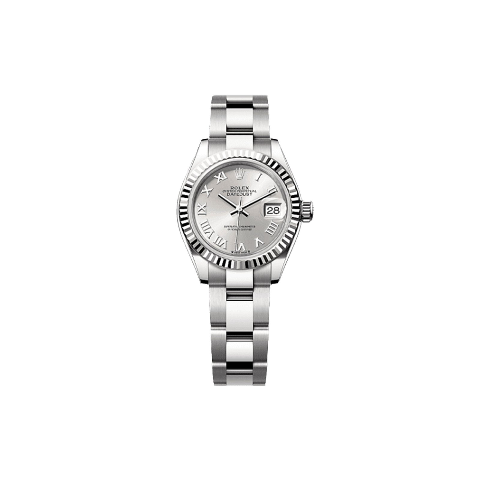 0038da06377769f691053f2f3f345f38fb5e803c ROLEX LADY-DATEJUST 28 MM, OYSTERSTEEL AND WHITE GOLD WATCH 279174 - Image 1