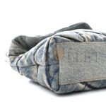 YSL LOULOU PUFFER MONOGRAM CHAIN SATCHEL BLUE BLACK 1525526 (23*15.8*5.8cm) - Image 4