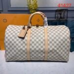 Louis Vuitton Damier Azur Keepall Bandouliere 50 N41427 - Image 2