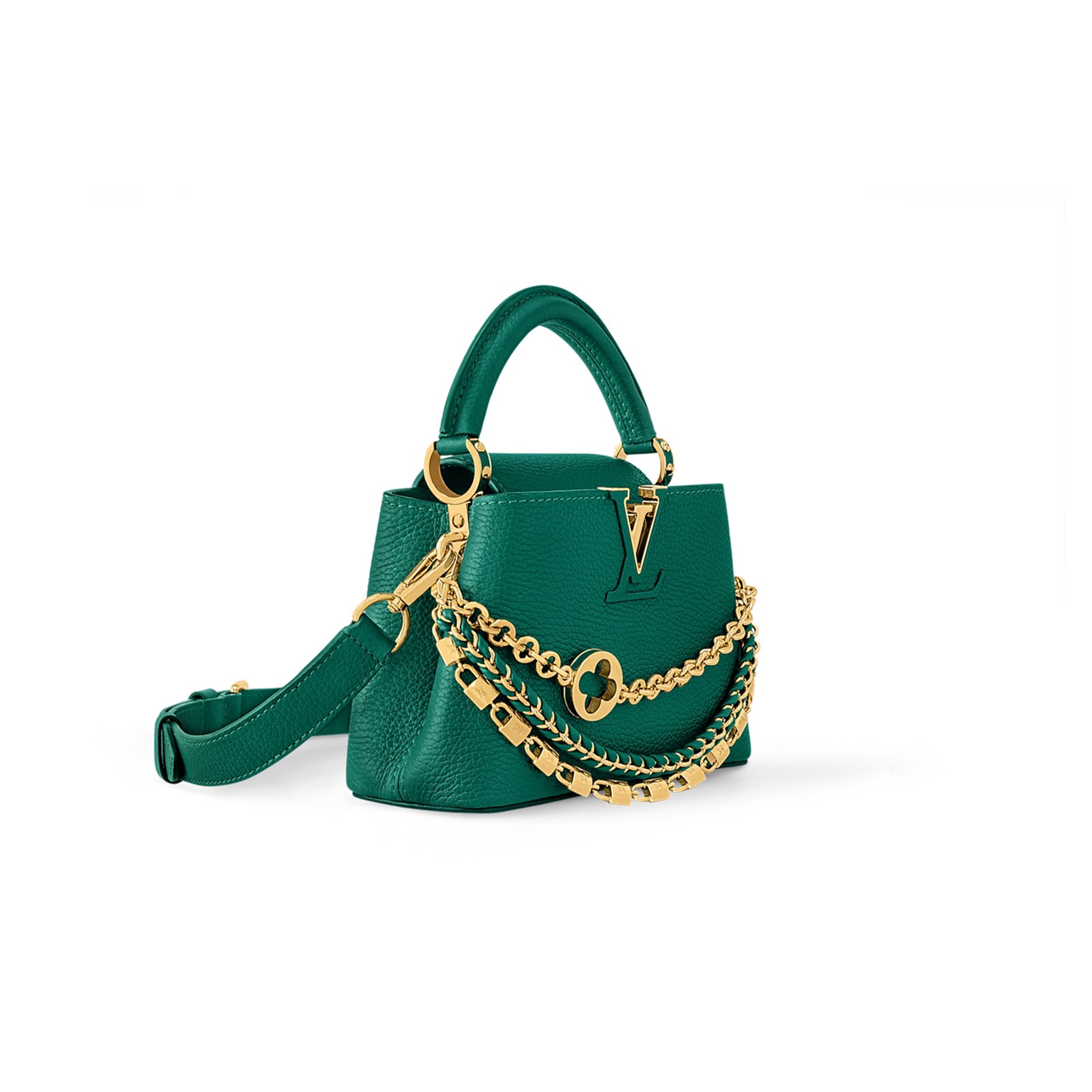 00b4c2d81e5ac18a9652c9305e6afc38c6d5ccc4 LOUIS VUITTON CAPUCINES MINI M11906 (21*13.6*8cm) - Image 1