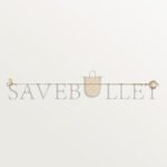 CARTIER TRINITY 18K WHITE GOLD, 18K YELLOW GOLD, 18K ROSE GOLD, DIAMOND BRACELET B6069815 - Image 4