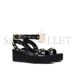 VALENTINO ROCKSTUD FLATFORM SANDAL IN CALFSKIN 45MM 6W2S0GI3BAE_0NO - Image 2