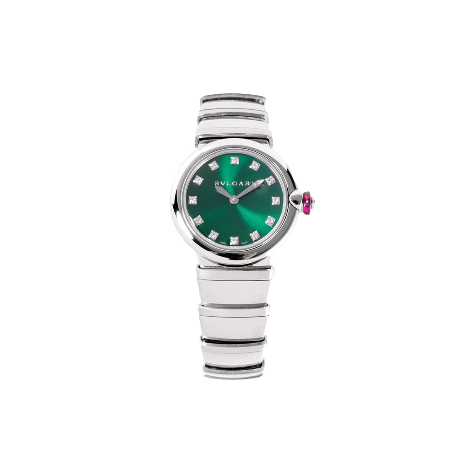 0172ce00b7193c6d9a50e7e605ef8fe00070a826 BVLGARI LVCEA WATCH 28MM 103693 - Image 1