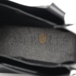 PRADA VITELLO DAINO SOFT MEDIUM DYNAMIQUE TOTE BLACK (25*22*13cm) - Image 4