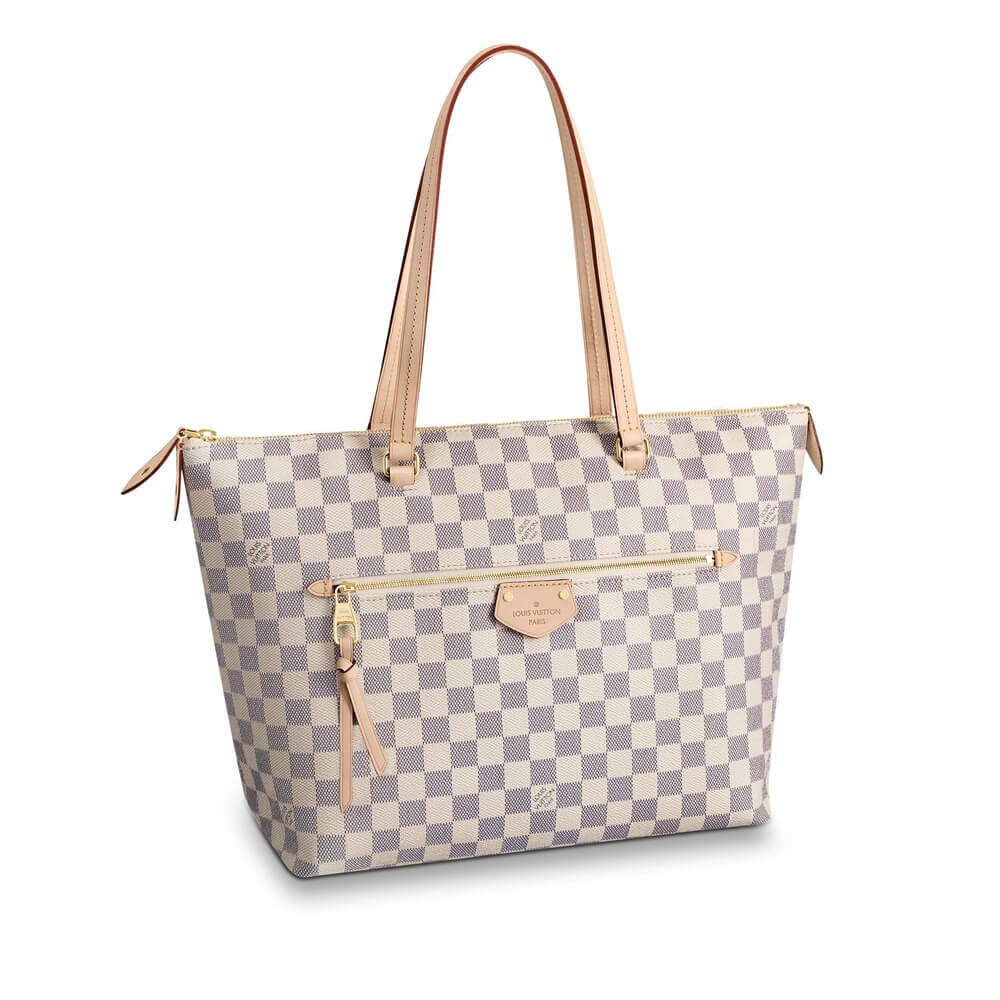 02365751523894dca2a0c723de9659a32e397e39 Louis Vuitton Damier Azur Canvas Iéna MM N44040 - Image 1