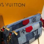 Louis Vuitton Monogram Denim Canvas Multi Pochette Accessoires M44990 - Image 5