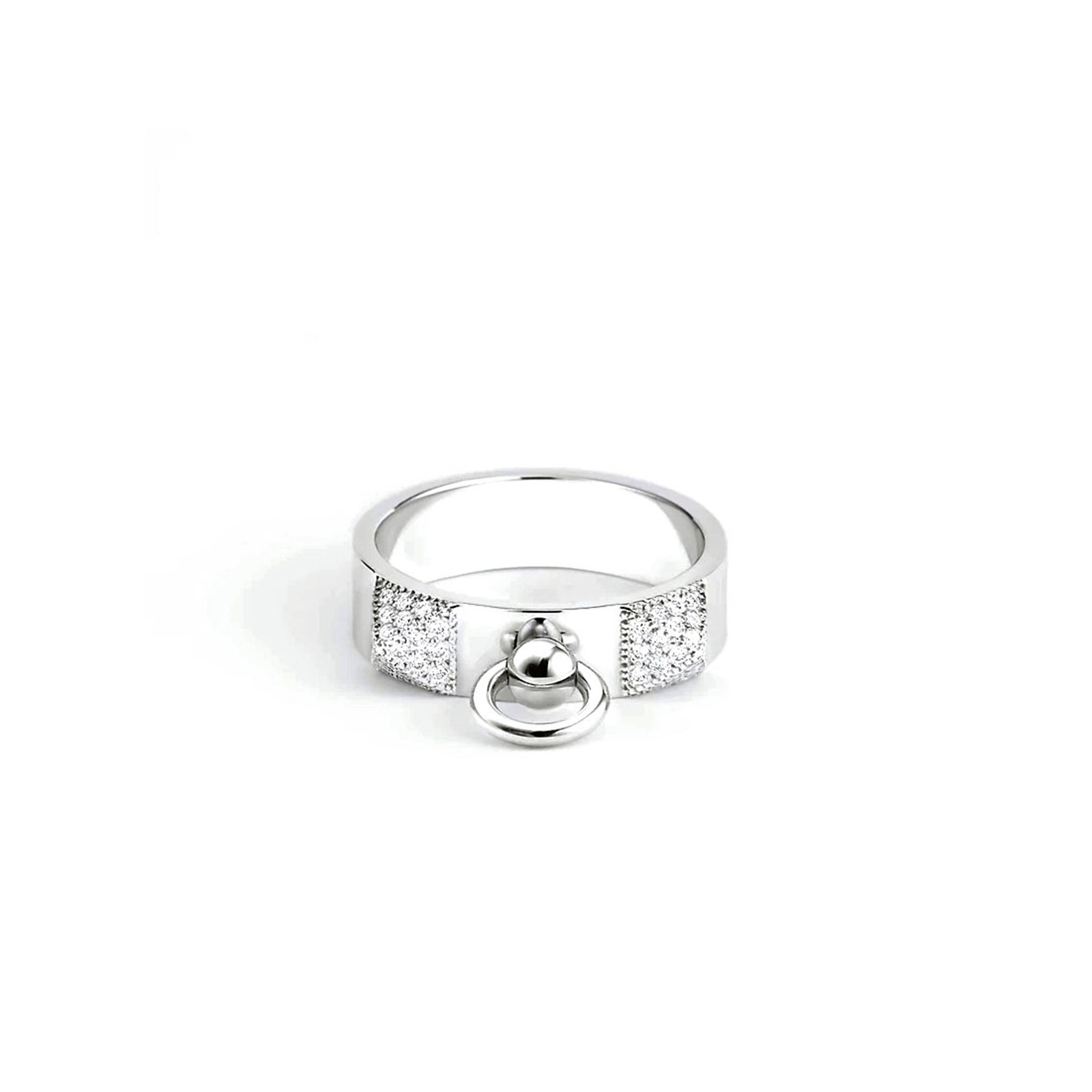 02e03ac7c685256a1aed7d7385d62704b9bc505d HERM�S COLLIER DE CHIEN RING, SMALL MODEL H115611B00050 - Image 1