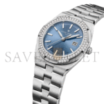 VACHERON CONSTANTIN OVERSEAS QUARTZ 33 MM STEEL WATCH 1225V/200A-B590 - Image 4