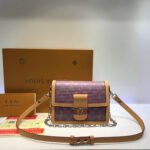Louis Vuitton Printed Calf Leather Dauphine MM M55452 - Image 2