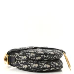 Crossbody saddle bag blue handbag - Image 3