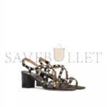 VALENTINO ROCKSTUD CALFSKIN SANDAL WITH STRAPS 60MM 5W2S0HR7VOD_0NO - Image 2