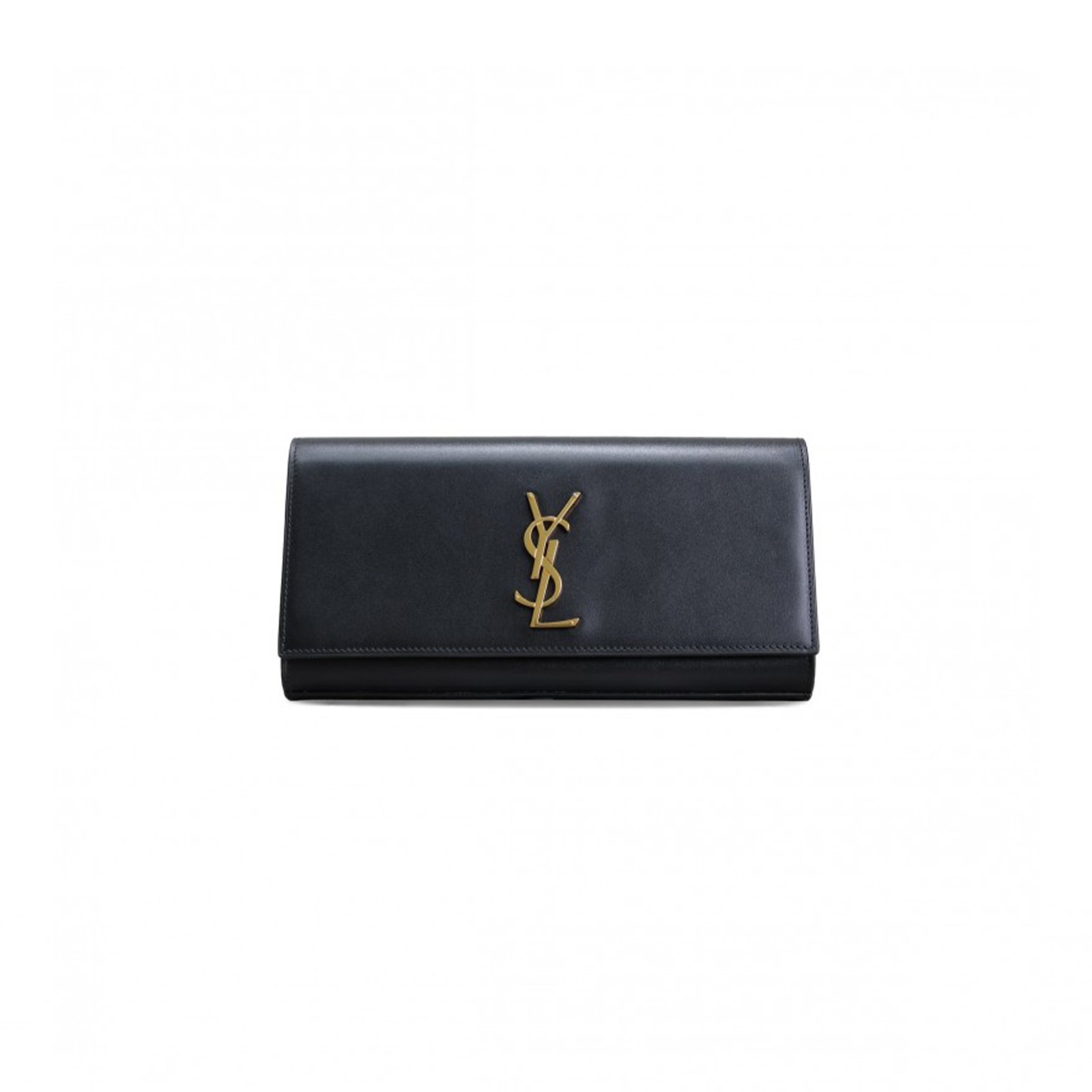 05964f1d6b6c9f90370ffdd33cd3e9e3b08c2aa0 YSL CLASSIC KATE CLUTCH BLACK 306079214450 (27*12*4cm) - Image 1