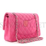 CHANEL IRIDESCENT CAVIAR QUILTED MEDIUM DOUBLE FLAP LIGHT GOLD PINK (25*15*6cm) - Image 3