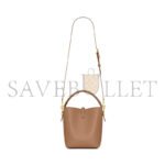 YSL LE 37 SMALL IN SHINY LEATHER 7490362R20W2536 (17*20*13cm) - Image 4