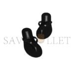 CHANEL FLIP FLOPS WOMEN'S BLACK G45716 - Image 3