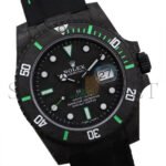ROLEX SUBMARINER DIW CARBON GREEN WATCH 116610 - Image 2
