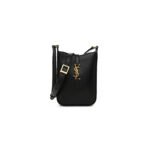 YSL MINI LE 5 � 7 VERTICAL HOBO BLACK 7352142R20W (18*13.5*3.5cm)