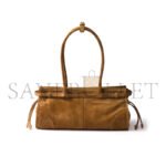PRADA BONNIE MEDIUM SUEDE HANDBAG 1BA426 (32*15.5*12cm) - Image 4