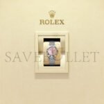 ROLEX LADY-DATEJUST 28 MM, OYSTERSTEEL AND WHITE GOLD WATCH 279174 - Image 2