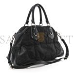 PRADA NYLON QUILTED 24H SATCHEL BLACK (34*23*16cm) - Image 2