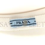 PRADA NYLON RE-NYLON HEADBAND WHITE - Image 3