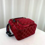Gucci Small GG Velvet Backpack 574942 - Image 9
