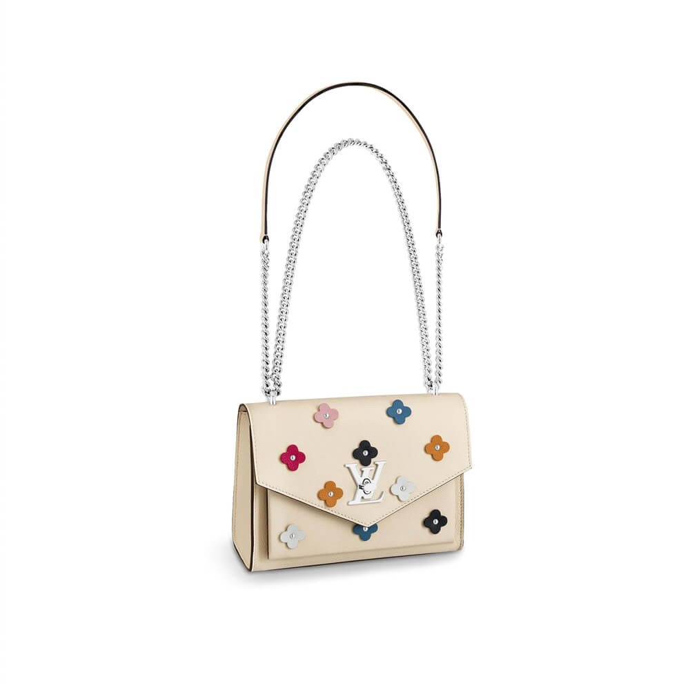 09ceeab2cdbf618a6e2e97a121262190d3f38ef1 Louis Vuitton Calfskin Leather Mylockme BB M53080 - Image 1