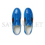 GUCCI ACE GG CRYSTAL CANVAS BLUE 760775 - Image 4