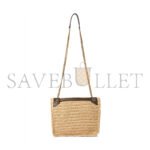 YSL NIKI RAFFIA SHOULDER BAG IN BEIGE 098096618922 (22*16.5*12cm) - Image 3