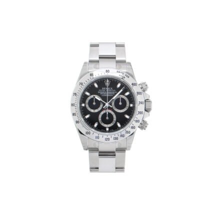 ROLEX DAYTONA BLACK DIAL 40MM WATCH 116520
