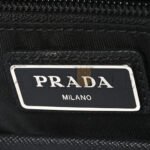 PRADA TESSUTO NYLON MONTAGNA SLING BACKPACK BLACK (32*20*6cm) - Image 5