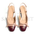 VALENTINO VALET DU ROI KID SLINGBACK BALLERINA 25MMM 6W0S0MH0DDT_AGM - Image 4
