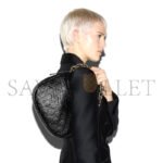 GUCCI GG EMBLEM MEDIUM SHOULDER BAG 815409AAEEM1000 (25.5*20*5cm) - Image 2