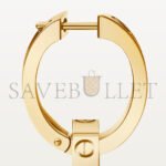 CARTIER LOVE YELLOW GOLD EARRINGS B8301499 - Image 8