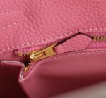 Hermès Kelly Togo Calf Gold hardware Sakura Pink size: 25Cm/ 28Cm - Image 8