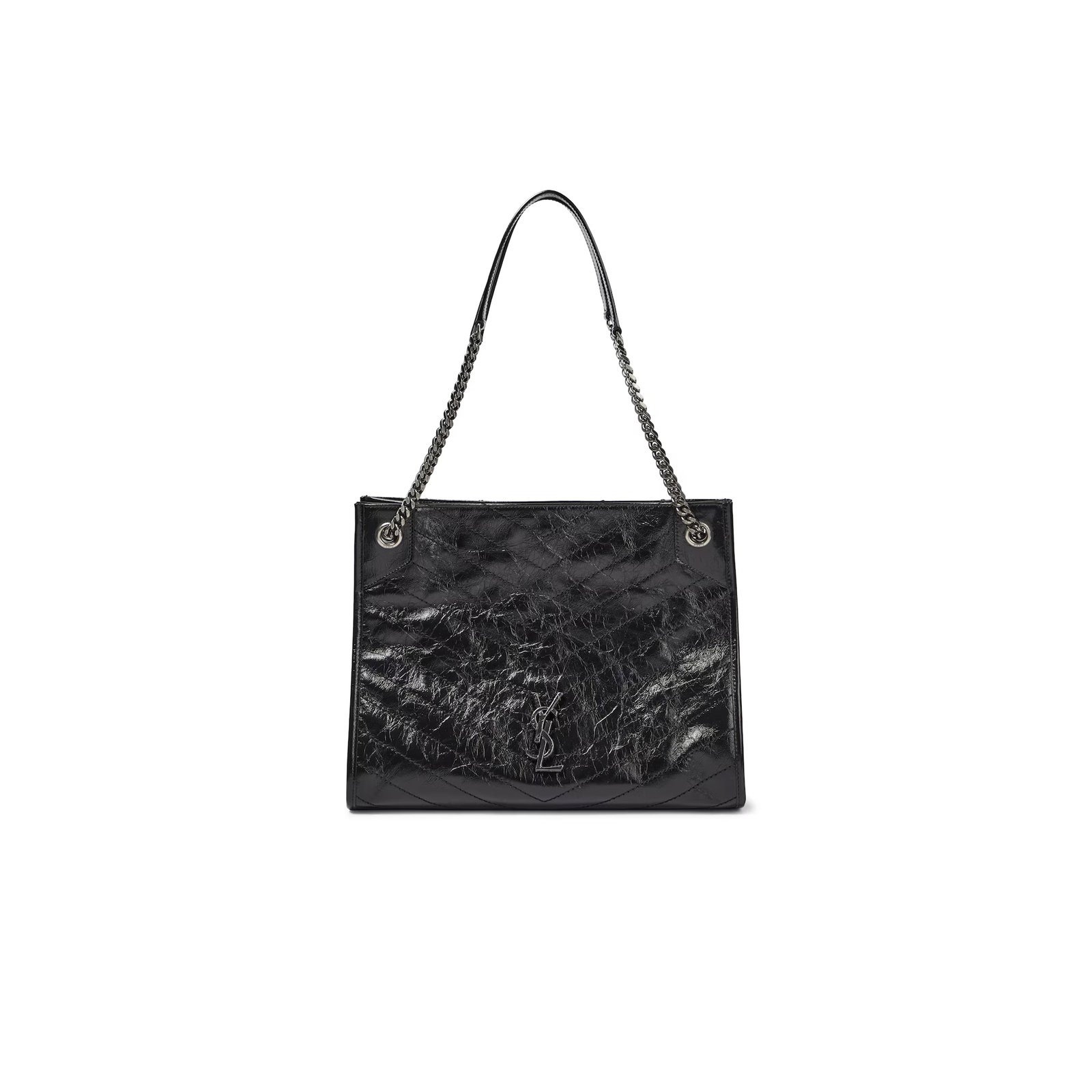 0d665ab694784e3157b5d750f93c60525678b2e7 YSL NIKI CRINKLED LEATHER SHOPPER P00859222 (33*27*11.5cm) - Image 1