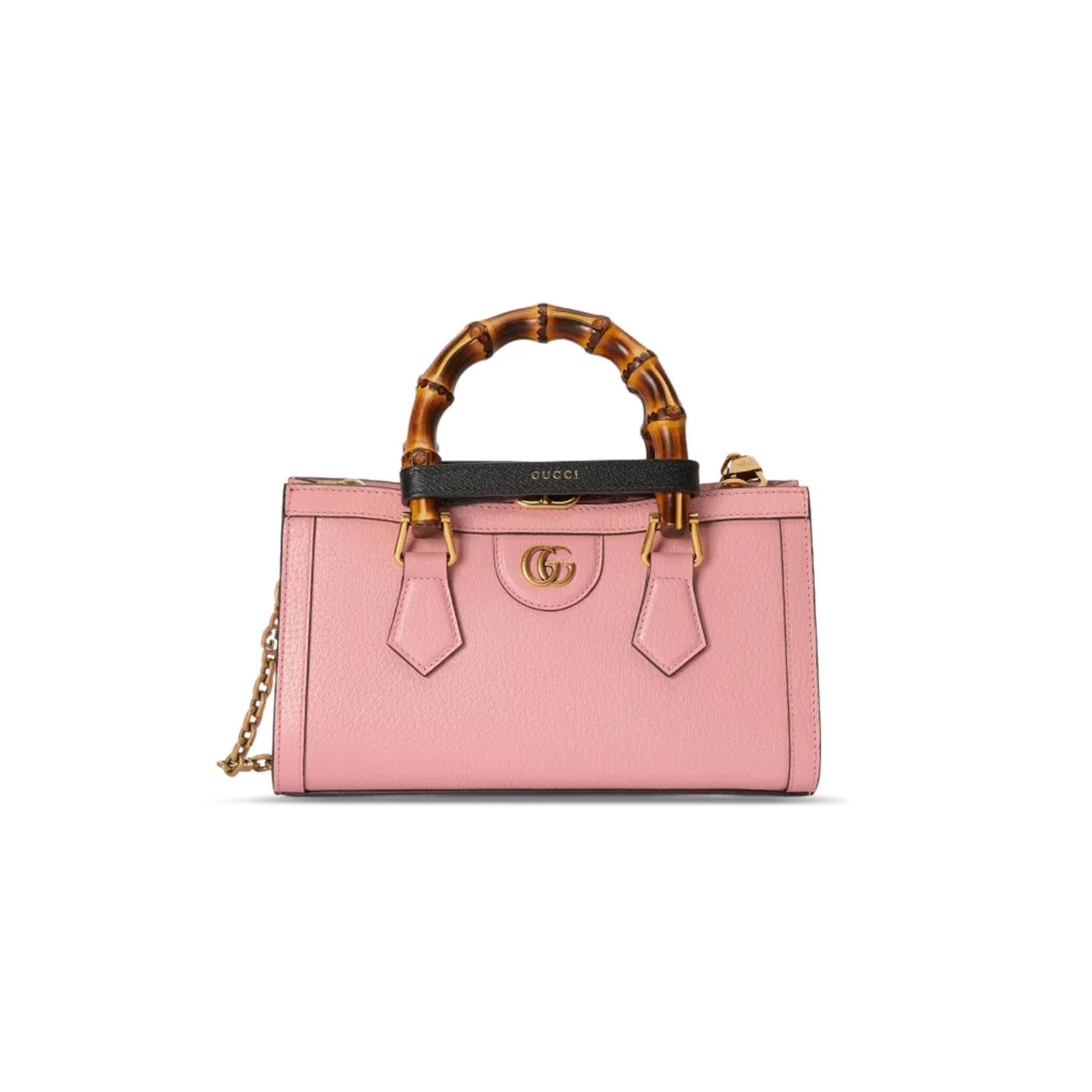 0dd2914f0259bb74d6f9aae49ca8b5e0678d7d6a GUCCI DIANA BAMBOO SMALL SHOULDER BAG 735153 (27*15.5*11cm) - Image 1