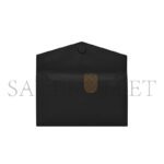 YSL UPTOWN POUCH IN GRAIN DE POUDRE LEATHER 5657391GF0J1000 (27*16*2cm) - Image 4