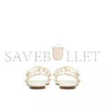 VALENTINO CALFSKIN ROCKSTUD SANDAL WITH STRAPS 5W2S0HR8VOD_I16 - Image 3