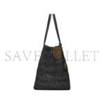 YSL PANIER LARGE BAG IN RAFFIA�761451GAAAC2080 (55*31*28cm) - Image 3