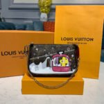 Louis Vuitton Courchevel Mini Pochette Accessoires M68490 - Image 2