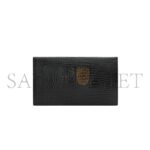 YSL UPTOWN POUCH IN CROCODILE-EMBOSSED SHINY LEATHER 565739DND0J1000 (27*16*2cm) - Image 3