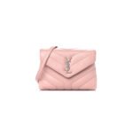 YSL TOY LOULOU LEATHER SHOULDER BAG 467072520041 (20*14*7cm)