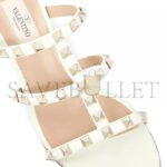 VALENTINO ROCKSTUD CALFSKIN LEATHER SLIDE SANDAL 60 MM 5W2S0C47VOD_I16 - Image 5