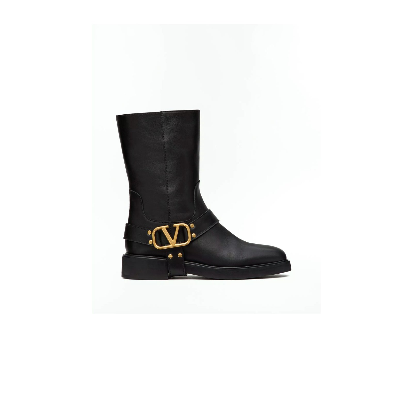 0f36f930affa9d39b1ae67256063389cfd42902a VALENTINO VLOGO SIGNATURE CALFSKIN ANKLE BOOT 30MM 5W2S0JK6DSH_0NO - Image 1