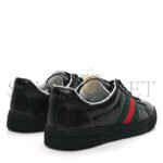 GUCCI ACE GG CRYSTAL CANVAS BLACK 760774 - Image 3