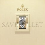 ROLEX DATEJUST 41 OYSTER, 41 MM, OYSTERSTEEL AND WHITE GOLD WATCH 126334-0021 - Image 2